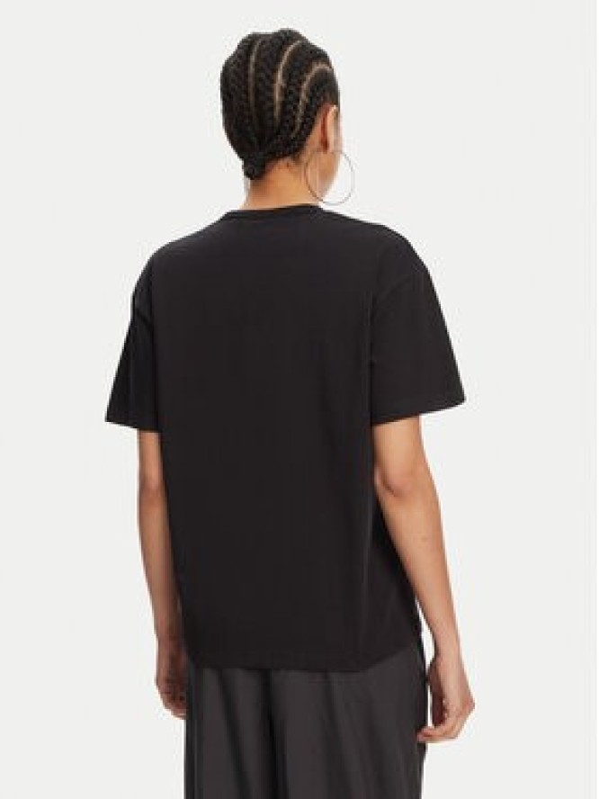 Juicy Couture T-Shirt I Kiss JCWCT125348 Czarny Oversize