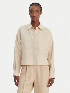 Weekend Max Mara Koszula Capo 2615041022 Beżowy Regular Fit