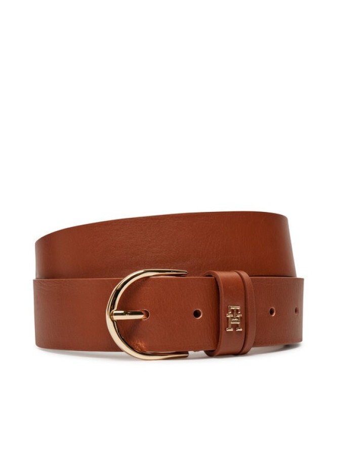 Tommy Hilfiger Pasek Damski Essential Effortless 3.5 AW0AW16837 Brązowy