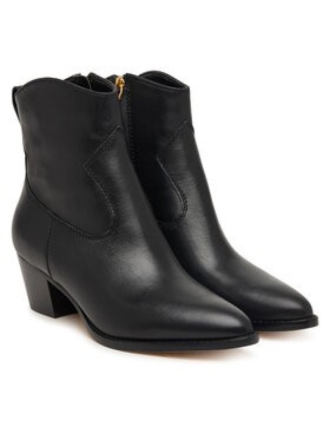 LAUREN RALPH LAUREN Botki Harpher Bo Bte 802P15896001 Czarny