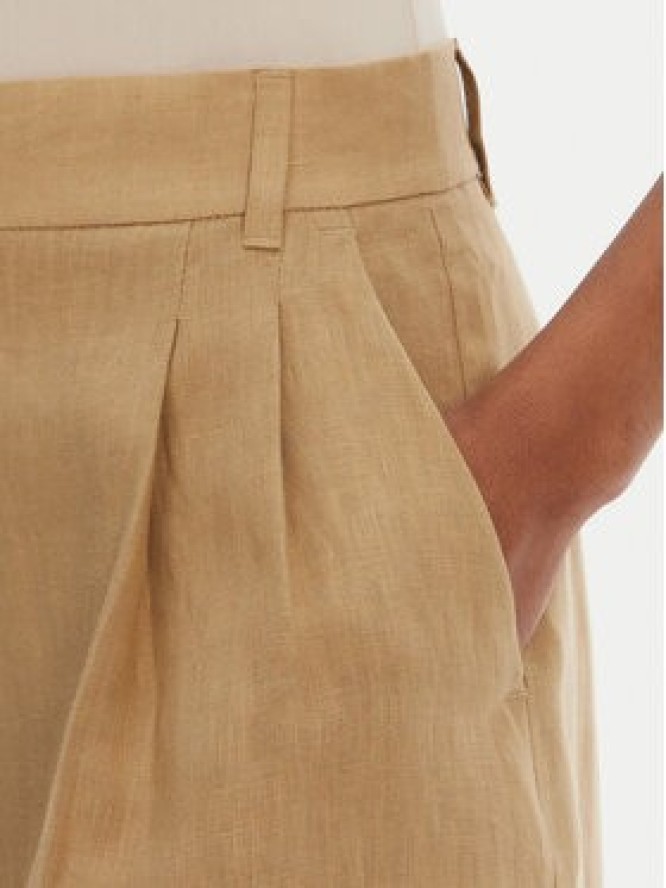 Marella Bermudy Rosta 2515141032 Beżowy Relaxed Fit