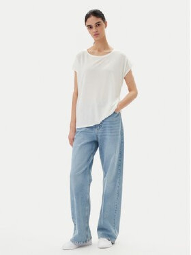 Vero Moda T-Shirt Ava 10284468 Biały Regular Fit
