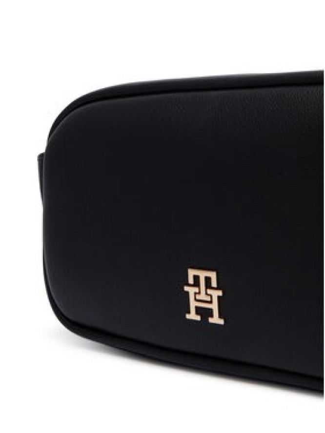 Tommy Hilfiger Torebka Th Logotape Camera Bag AW0AW18741 Czarny