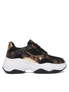 Guess Sneakersy FLPHAR FAL12 Czarny