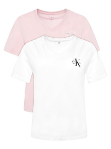 Calvin Klein Jeans Komplet t-shirtów LV047C906G Różowy Regular Fit
