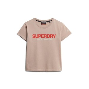 Damska dopasowana koszulka Superdry Sportswear Logo