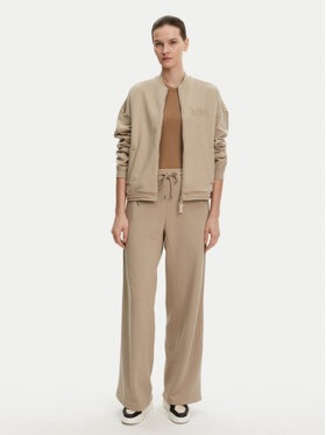 Max Mara Leisure Spodnie dresowe Vales 2516781097650 Zielony Wide Leg