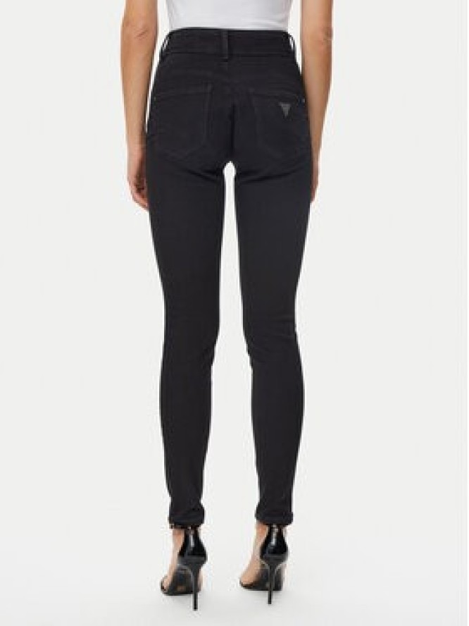 Guess Jeansy W5RA34 D5LM1 Czarny Slim Fit
