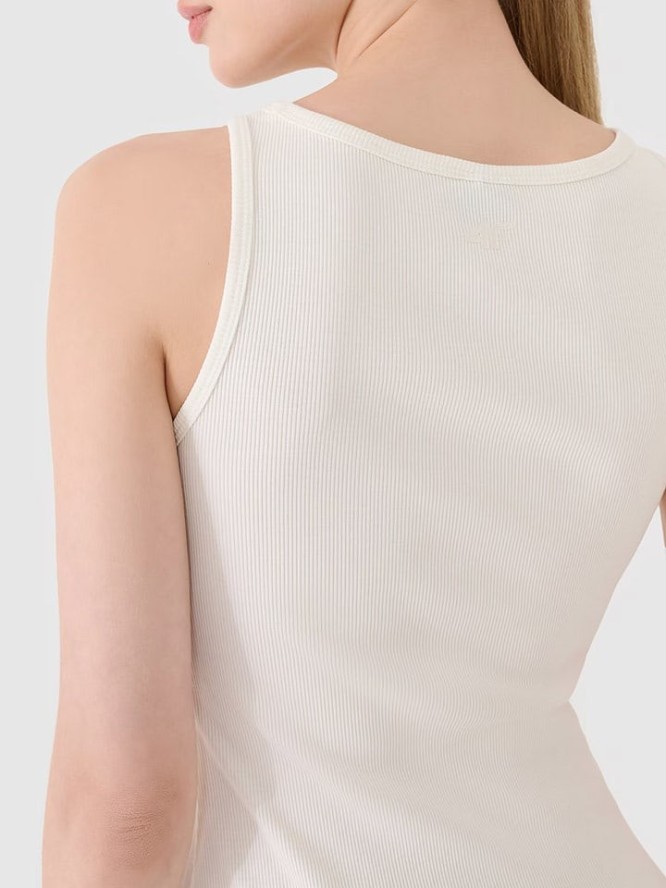 4F Sukienka w kolorze kremowym rozmiar: S