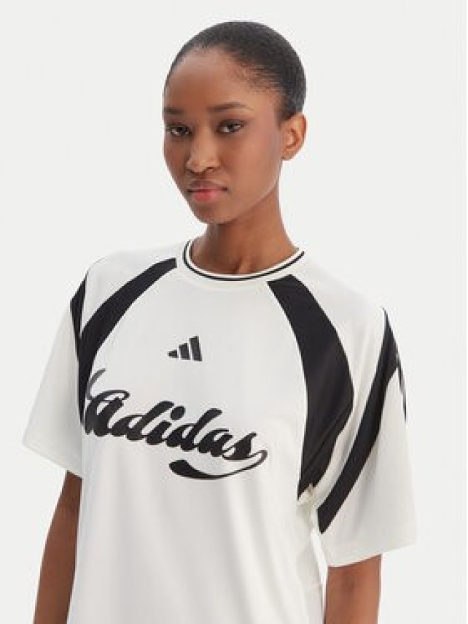 adidas T-Shirt House Of Tiro KB6126 Biały Regular Fit