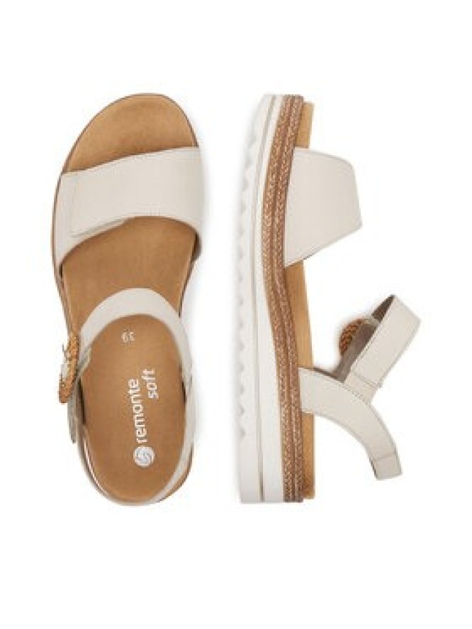 Remonte Sandały CEO-D0Q52-60 Écru