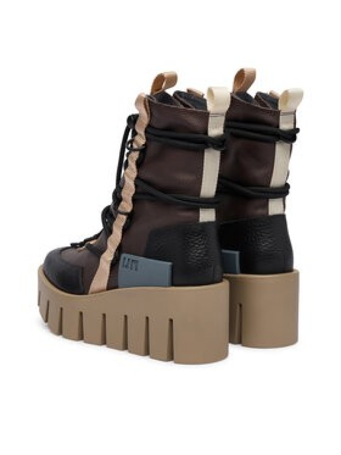 United Nude Trzewiki Grip Desert LO 11034161165 Brązowy ciemny