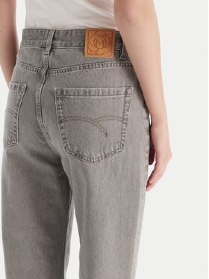 Marella Jeansy Tomboy 2523186074 Szary Loose Fit
