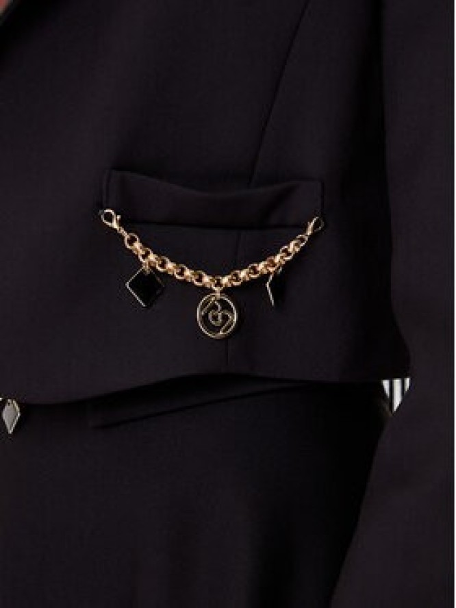 Rinascimento Bolerko CFC0126215003 Czarny Regular Fit