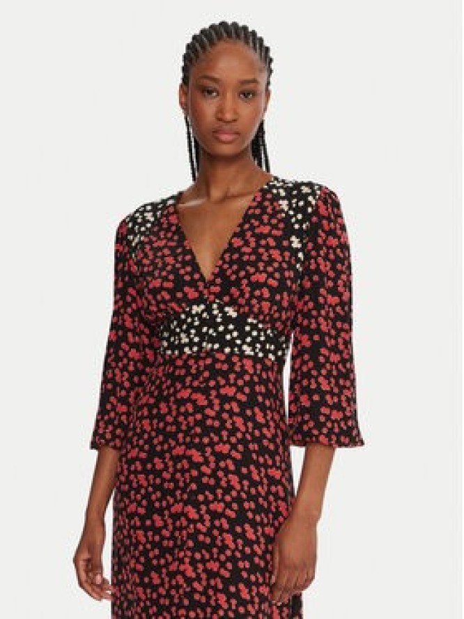 French Connection Sukienka koktajlowa 71ZBM Czerwony Regular Fit