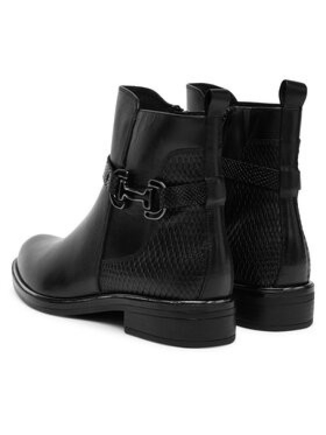 Caprice Botki 9-25312-45 Czarny