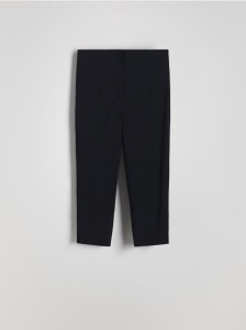 Spodnie capri - czarny