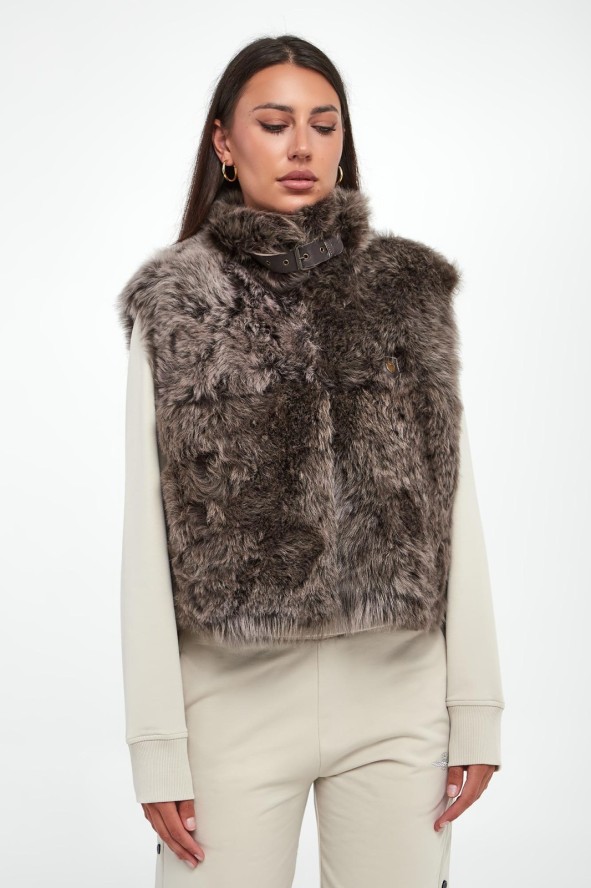 Kamizelka damska futrzana/kożuch AERONAUTICA MILITARE