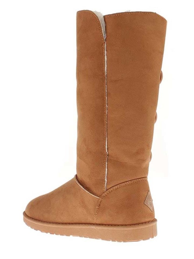 ISLAND BOOT Kozaki zimowe "Flora" w kolorze jasnobrązowym rozmiar: 39