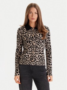 Morgan Kardigan 252-MBOLEO Beżowy Regular Fit