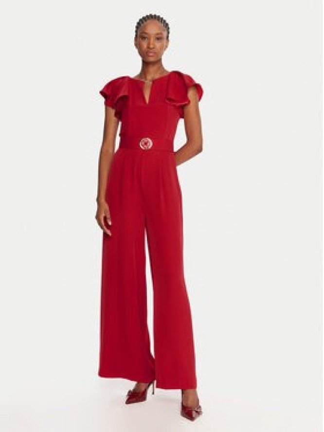 Rinascimento Kombinezon CFC0125317003 Czerwony Regular Fit