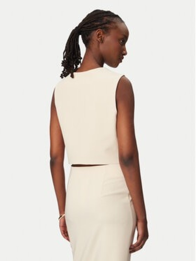 Rinascimento Kamizelka garniturowa CFC0128644003 Beżowy Regular Fit