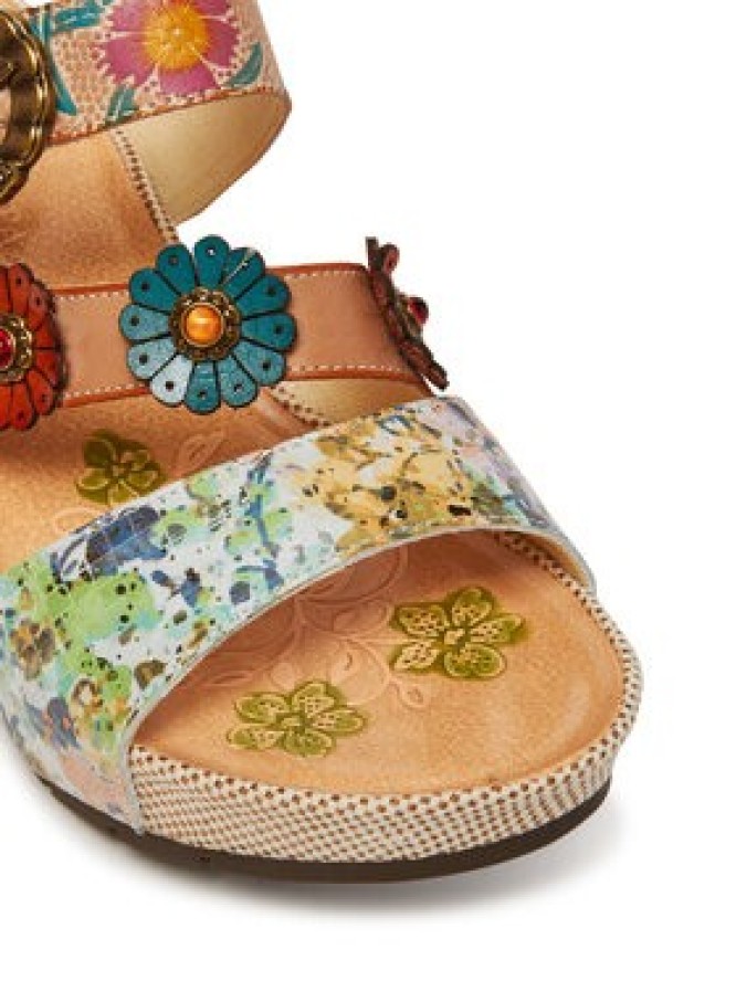 Laura Vita Klapki Barry 30 Écru