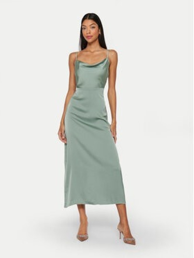 Vila Sukienka koktajlowa Ravenna 14085601 Zielony Regular Fit