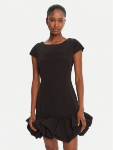 Rinascimento Sukienka koktajlowa CFC0125379003 Czarny Slim Fit