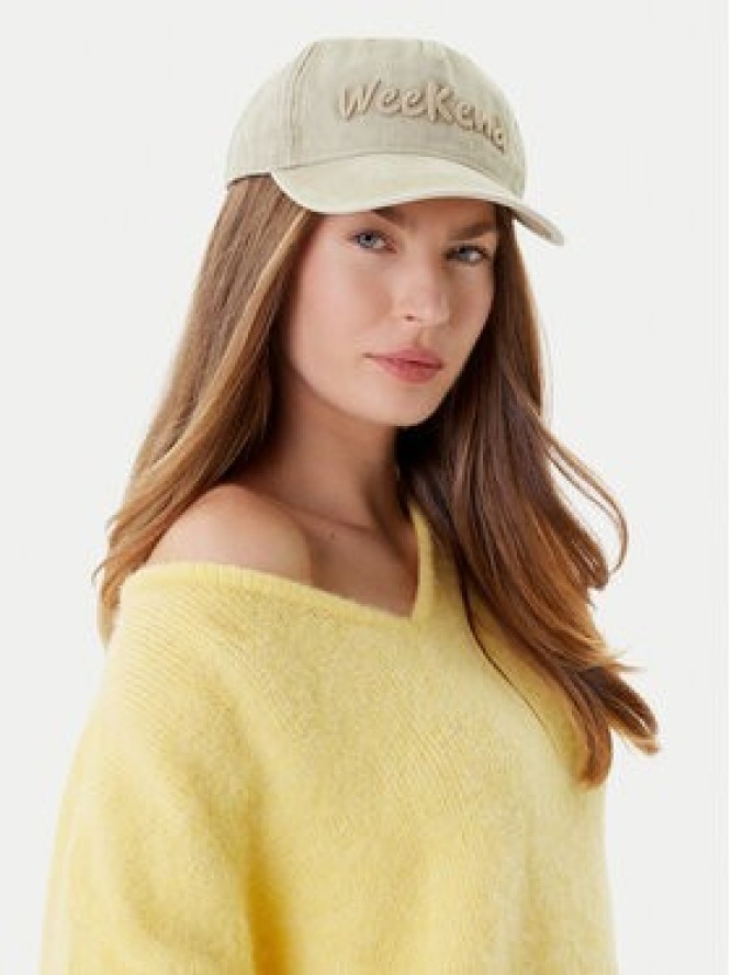 Weekend Max Mara Czapka z daszkiem Bruno 2525576024 Beżowy