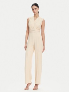 Rinascimento Kombinezon CFC0123490003 Beżowy Regular Fit