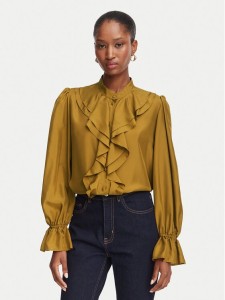 Marella Koszula Caldaia 2623116151 Brązowy Regular Fit