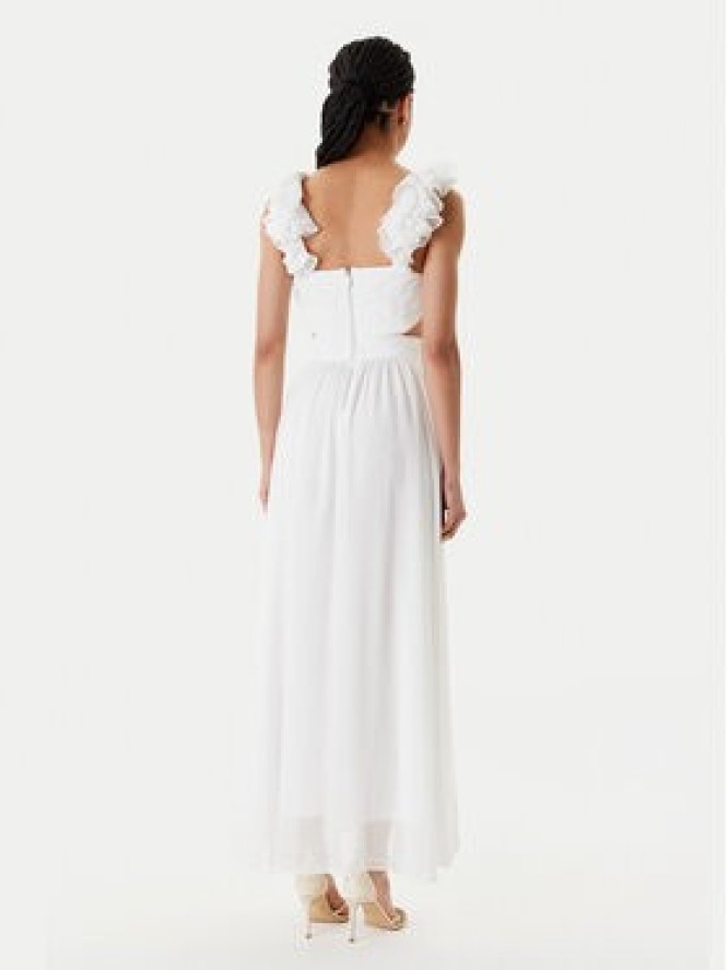 Morgan Sukienka wieczorowa 251-RISSAL Biały Regular Fit