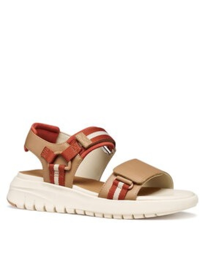 Geox Sandały D Flextride S D65BSC 05415 C5A6B Brązowy