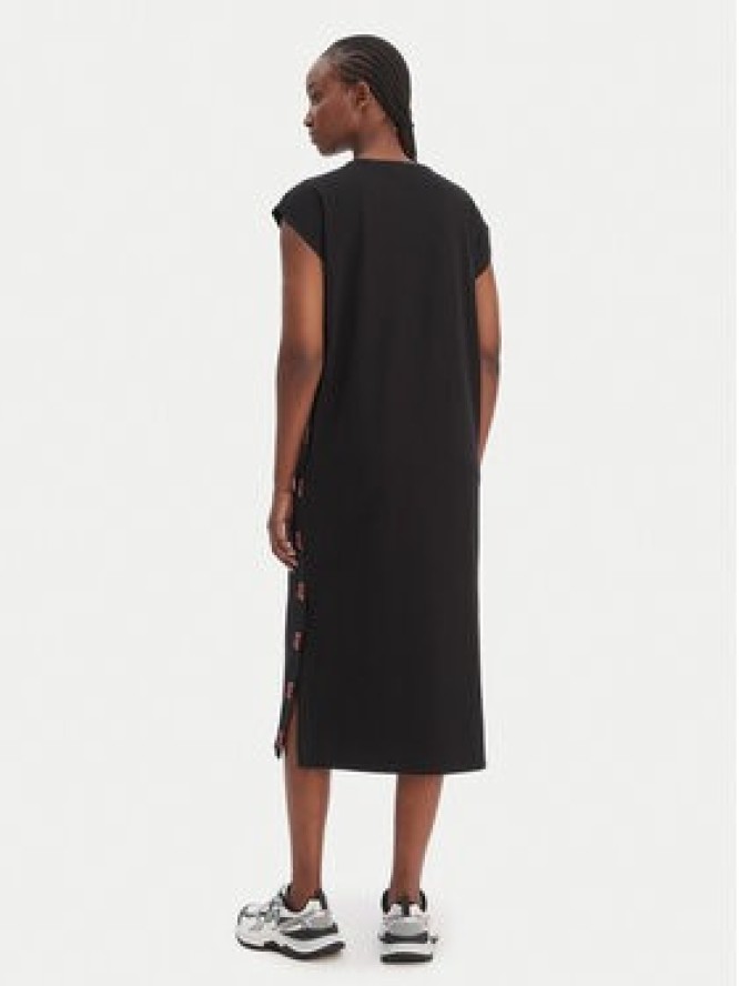 EA7 Emporio Armani Sukienka codzienna 7W001033 AF10373 UC001 Czarny Regular Fit