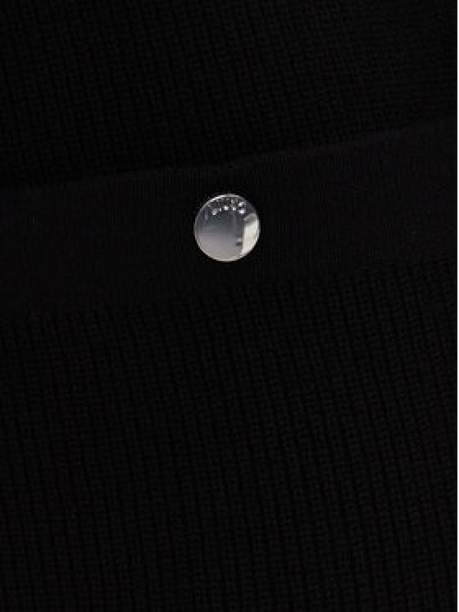 Liu Jo Sukienka dzianinowa MF5371 MS99E Czarny Slim Fit