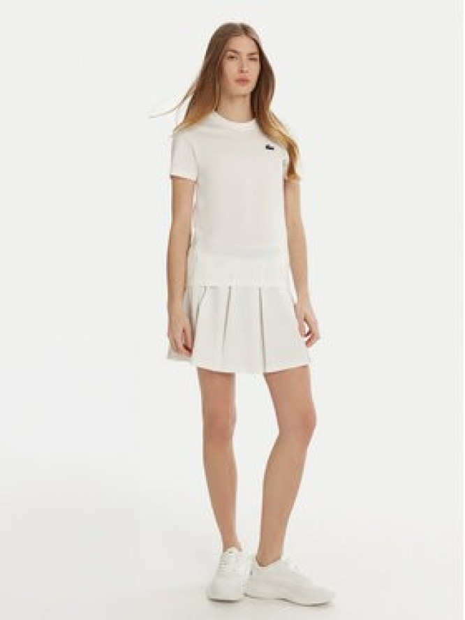 Lacoste T-Shirt TF9246 Biały Slim Fit