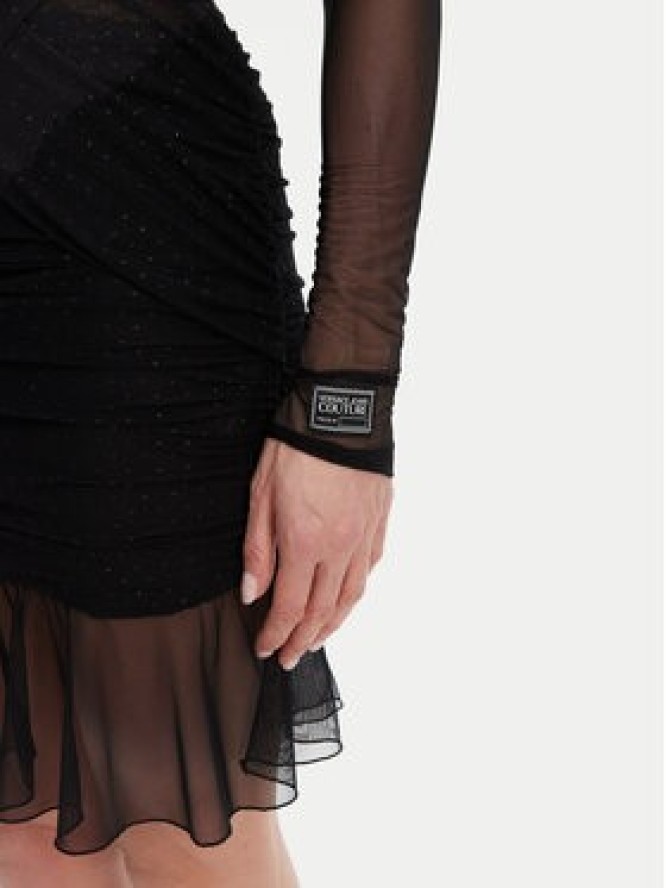 Versace Jeans Couture Sukienka koktajlowa 78HAO971 Czarny Slim Fit