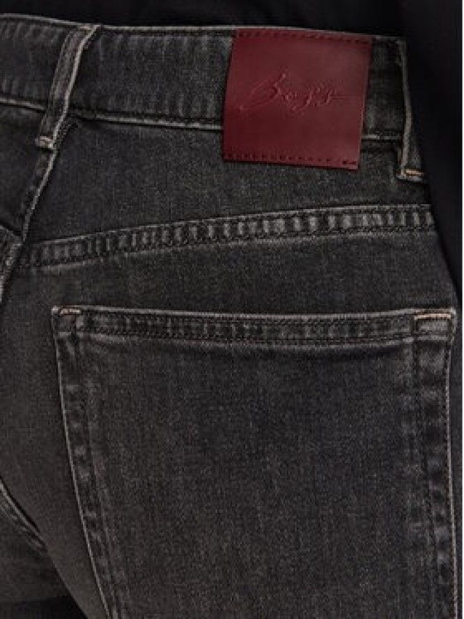 BOSS Jeansy Angela 50564444 Szary ciemny Regular Fit