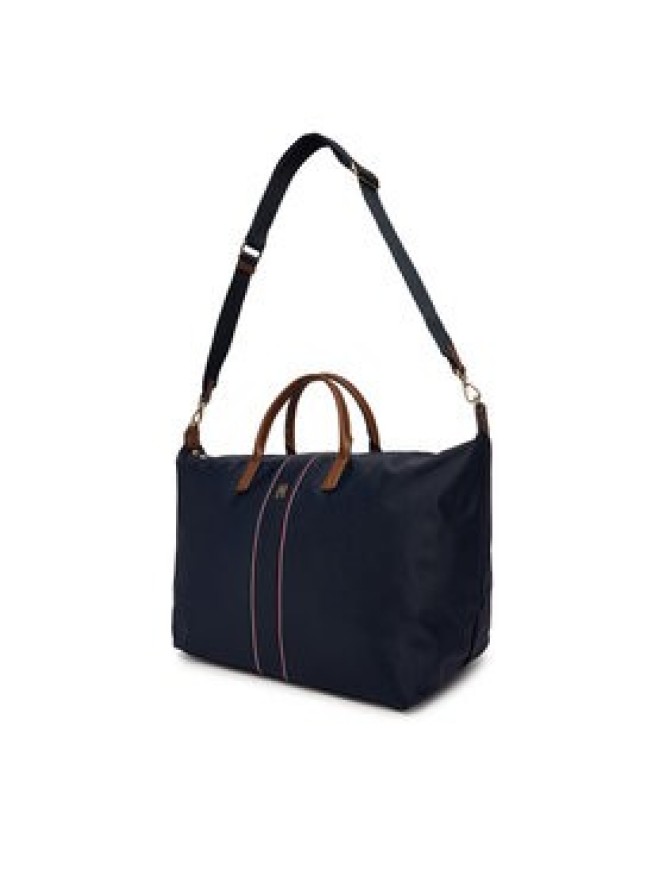 Tommy Hilfiger Torebka Popette Weekender Corp AW0AW18529 Niebieski