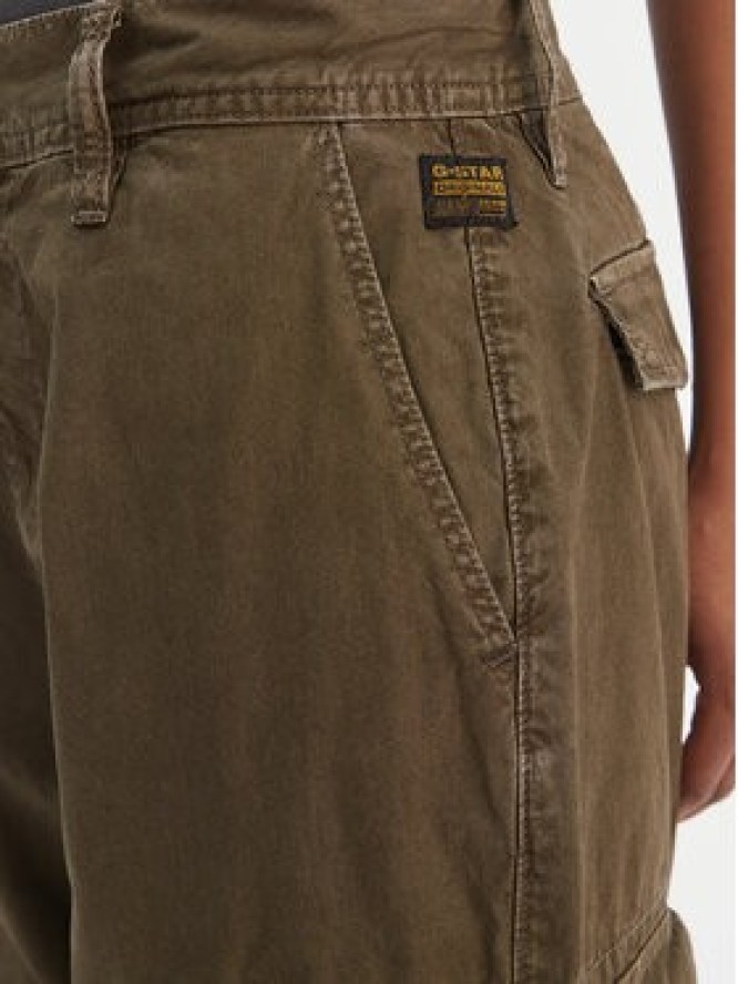 G-Star Raw Spodnie materiałowe D28756-D388 Zielony Boyfriend Fit