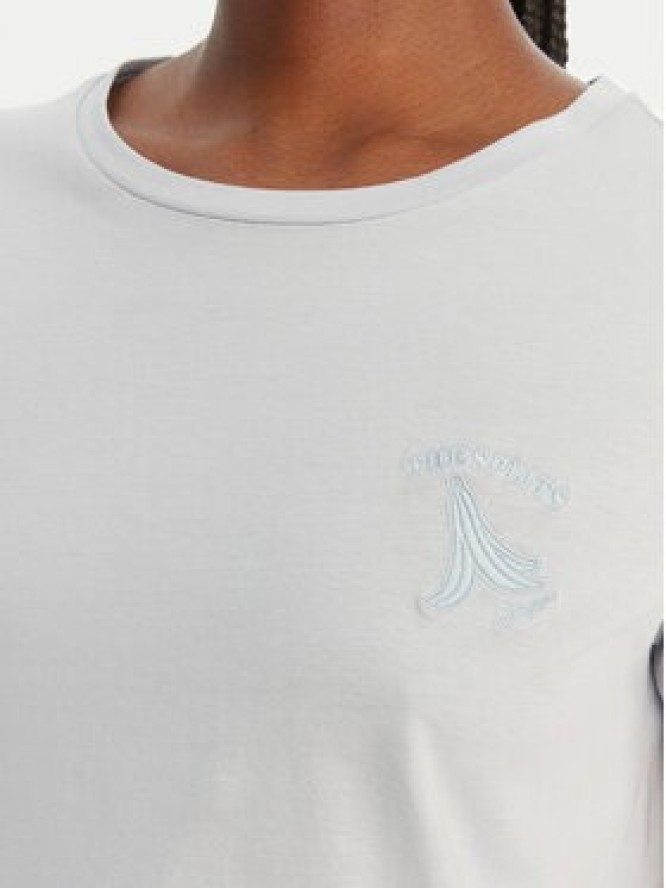 BOSS T-Shirt C_Elove_4 50559077 Błękitny Slim Fit