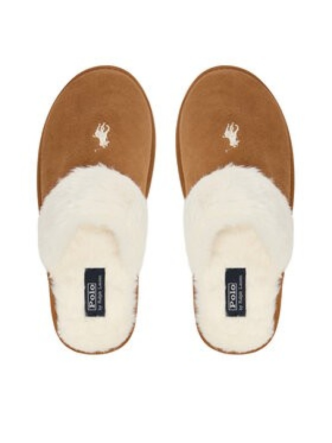 Polo Ralph Lauren Kapcie 842P03595001 Brązowy