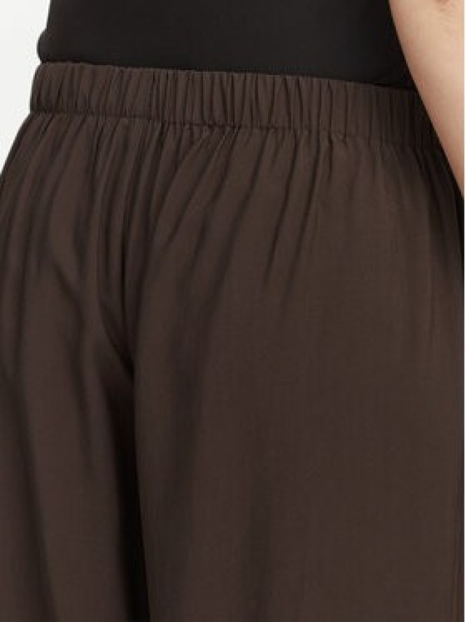 ONLY Spodnie materiałowe Scarly 15380514 Brązowy Relaxed Fit