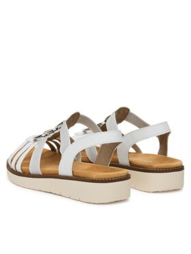 Remonte Sandały D2073-80 Biały