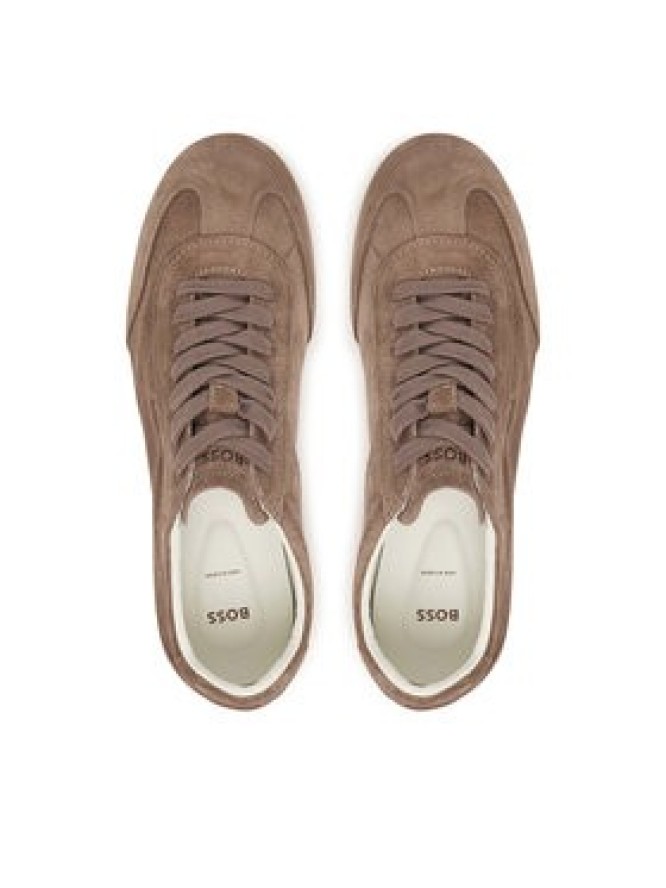 BOSS Sneakersy Solenne 50575226 Brązowy