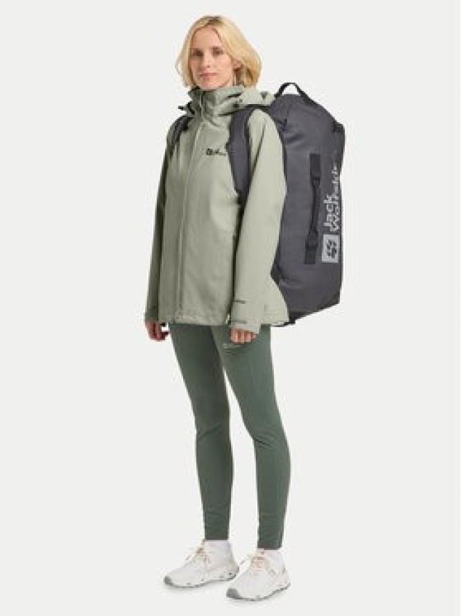Jack Wolfskin Kurtka outdoor Trailtime 2l A63902 Zielony Regular Fit