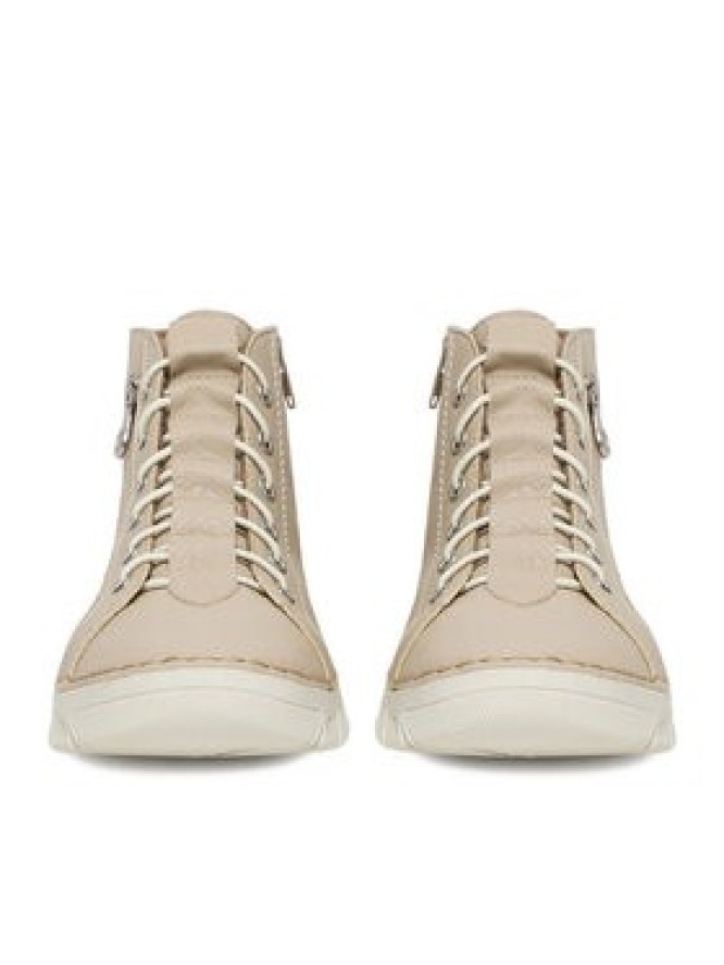 Rieker Trzewiki 55048-60 Beżowy