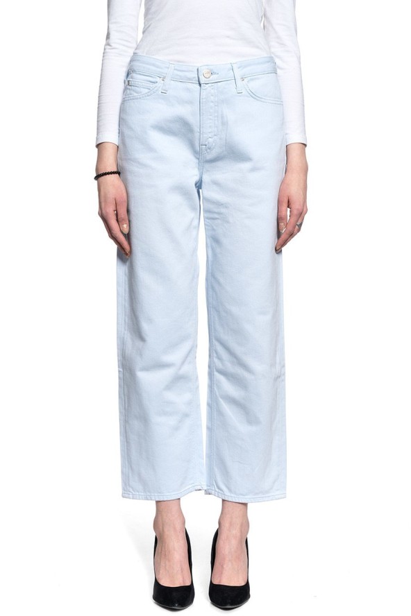 SPODNIE DAMSKIE LEE WIDE LEG ICE BLUE L30SKGMZ 112106627