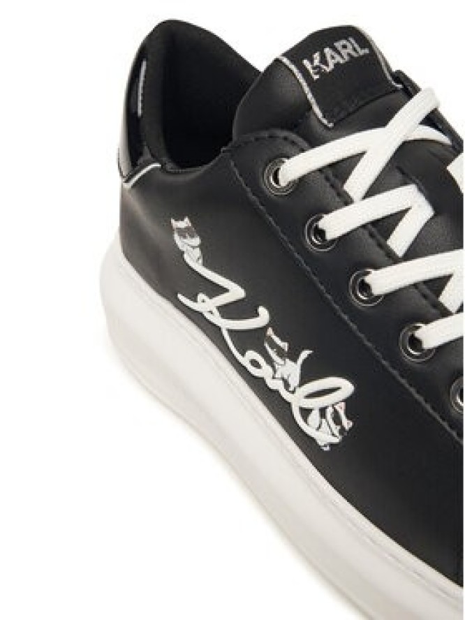 KARL LAGERFELD Sneakersy KL62510C Czarny